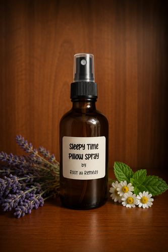 Sleepytime Pillow Spray — handcrafted by Root & Remedy